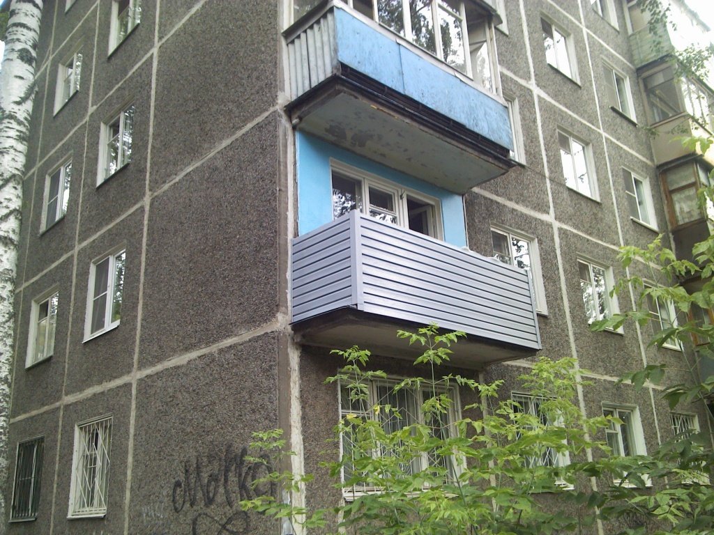 Отделка балконов в Нижнем Новгороде.
