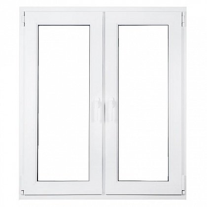 Двухстворчатое окно ПВХ 1200х1400 REHAU BLITZ цена - 20874 руб.