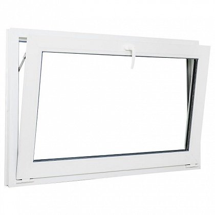 Фрамуга (откидное окно) ПВХ 900х600 REHAU BLITZ цена - 7903 руб.