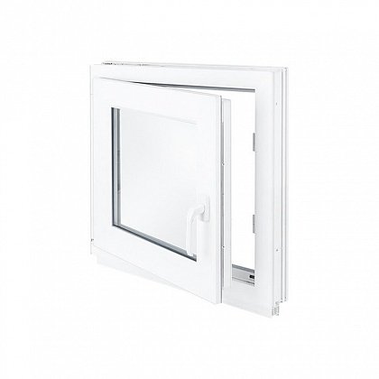 Одностворчатое окно ПВХ 600х600 REHAU BLITZ цена - 6382 руб.